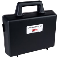 SCS Carrying Case, For Air Ionizer Test Kit, Metal-Core Hinges And Nylon Latches