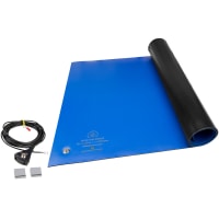 SCS MAT ROLL, 3-LAYER VINYL, 8200 SERIES, DARK BLUE, 0.140"x24"x50'