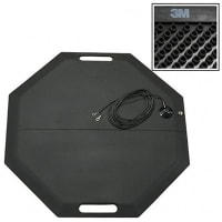 SCS Octagonal Shaped Static Control Ati-Fatigue Mat (22 in) 3034 and 3040 grounding