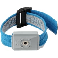 SCS Wrist Strap, Adjustable Elastic Fabric and 6 ft. (1.8 m) coiled cord, 