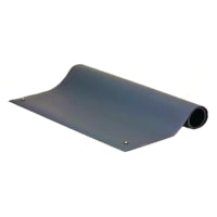 SCS Mat, Table, Dissipative, Rubber, Blue, 2 x 3 ft, 0.065 In.