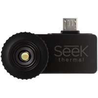 Seek Thermal Thermal Imaging Camera, Plug-In Android, 206x156 RES, -40 - 330C, Compact Series