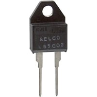 Selco Thermostat, PCB, 48/5 VDC, 120 VAC, 1/20 mA, SPST, Radial Leaded, PCB Mount