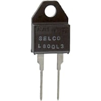 Selco Thermostat, PCB, 48/5 VDC, 120 VAC, 1/20 mA, SPST, Radial Leaded, PCB Mount