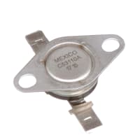 Selco Thermostat, 1/2" Disc, Auto Reset, Openon Rise, Open at 250F, Close at 220F