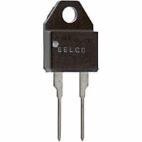 Selco Thermostat, PCB, 48/5 VDC, 120 VAC, 1/20 mA, SPST, Radial Leaded, PCB Mount