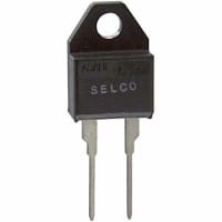 Selco Thermostat, PCB, 48/5 VDC, 120 VAC, 1/20 mA, SPST, Radial Leaded, PCB Mount