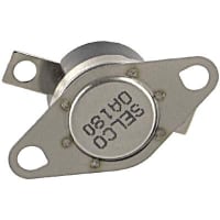 Selco Thermostat, 1/2 in Disc, Auto-Reset, Open on Rise, Open at 180 F, Close at 150 F