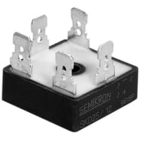 SEMIKRON Power Bridge Rectifiers; Hermetic metal case with epoxy insulator ; 200V; 50A