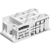 SEMIKRON Diode, Bridge Rectifier, 1200V, 28A, Semipont