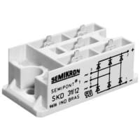 SEMIKRON Diode, Bridge Rectifier, Vr 1600V, If 44A, Pkg G 26, Config Three Phase, Vf 1.75V