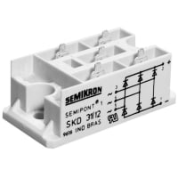 SEMIKRON Diode, Bridge Rectifier, Vr 1400V, If 30A, Pkg G 25, Config Single Phase, IT 510As