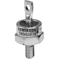 SEMIKRON Diode, Rectifier, Fast, Vr 1500V, If 60A, Pkg E 10, Vf 1.75V, IT 9800As, Trr 2100ns