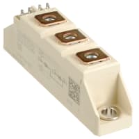 SEMIKRON Thyristor Module, Dual, 1800V, 95 A at +85C On-State (Avg. Max.), Case A 5 Case