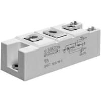 SEMIKRON Thyristor Module, Dual;1400V;156A;Semipack 2