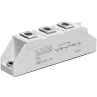 SEMIKRON Rectifier Diode Module;1800V;100A;SemiPack 1