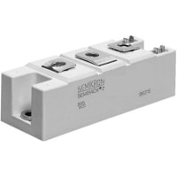 SEMIKRON SKKT 132/08 E, Dual Thyristor Module SCR, 137A 800V, 7-Pin Semipack2