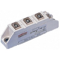 SEMIKRON SKKT 72/12 E, Dual Thyristor Module SCR, 70A 1200V, 7-Pin Semipack1