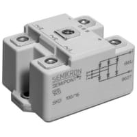 SEMIKRON SEMIPONT; Fully controlled three phase bridge rectifier Robust plastic case; 12