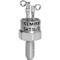 SEMIKRON Thyristor/Diode Discretes; Robust plastic case with screw terminals; Single Pha