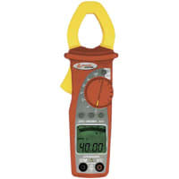 Amprobe Meter, Current Clamp, 400 A, 600 V, 1.18 in.