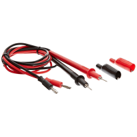 Amprobe Test Lead Kit, Alligator and Banana, Black and Red, 