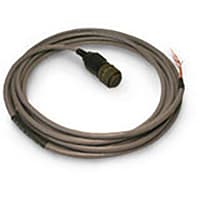 Sensata - BEI Sensors Single Ended Cordset, M18 Male to Pigtail, 50 ft., PVC, 4 Twisted Pair