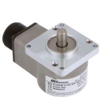 Sensata - BEI Sensors Encoder, Incremental, Optical, 5-28Vin/out, 0.374" Shaft, 500 Cycles/turn, 2 Channel