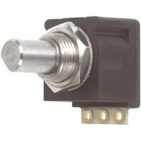 Sensata - BEI Sensors Potentiometer Conductive Plastic 0.025 W 0.875 Inch Shaft 5 kOhms 5320 Series