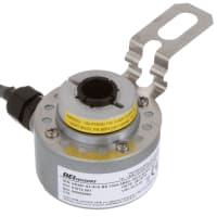 Sensata - BEI Sensors Encoder, Incremental, Optical, Hs25, Hollow Shaft, 2 Chan, Quad, 5-28Vdc