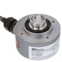 Sensata - BEI Sensors Incremental Encoder, M12 Termination, Chassis Mount, Quadrature, HS25 Series