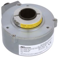 Sensata - BEI Sensors Encoder, Incremental, Optical, 5-28Vin/out, 1024 Cycles/turn, IP65, 0.625" Shaft