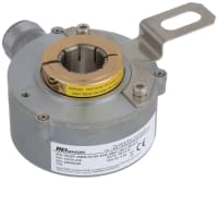 Sensata - BEI Sensors Encoder, Incremental, Optical, Hs35, Hollow Shaft, Heavy Duty, 2 Chan, Quad, 5-28Vdc