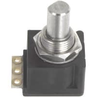 Sensata - BEI Sensors Potentiometer Conductive Plastic 0.25W 1 Turn 0.625 In. L 10 Ohms 5320 Series