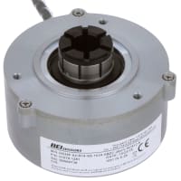 Sensata - BEI Sensors Encoder, Incremental, Optical, 5-28Vin/out, 1024 Cycles/turn, IP65, 0.625" Shaft