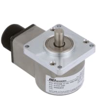 Sensata - BEI Sensors Encoder, Incremental, Optical, 5-28Vin/out, 0.374" Shaft, 1000 Cycles/turn, 2 Channel