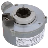 Sensata - BEI Sensors Encoder, Incremental, Optical, 5-28Vin/out, 32 Cycles/turn, IP65, Express, 0.75" Shaft