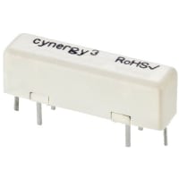 Sensata - Cynergy3 Relay, Reed Switch, SPNO, Rhodium Contacts, 5VDC, 5kV Isolation, PCB Mount