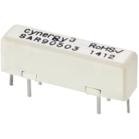 Sensata - Cynergy3 Relay; Reed Switch; SPNO; Rhodium Contacts; 5VDC; 5kV Isolation; PCB mount