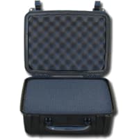 Serpac Enclosure, Equipment Case, 14.9"x12.1"x6.8", Without Foam, Black, SE Series