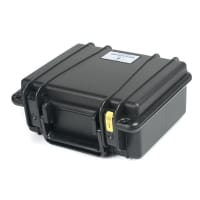 Serpac Enclosure, Equipment Case, 10.8"x9.8"x4.9", Without Foam, Black, SE Series