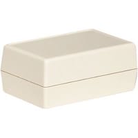 Serpac Enclosure, Box-Lid, Desktop, Plastic, Almond, 3.6x2.25x1.5In, IP40, S Series