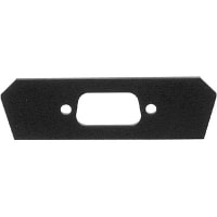 Serpac End Panel, 4.250 in., 2.600 in., 0.880, A-Series