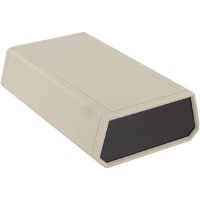 Serpac Enclosure, Clamshell, Desktop, ABS, UL94HB, Almond, 4.25x2.6x1.125 In, A Series