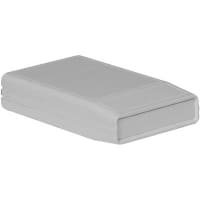 Serpac Enclosure, Clamshell, Handheld, ABS, UL94HB, Gray, 2.4x4.155x0.86 In, M Series