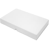 Serpac Enclosure;ABS Plastic;Two Piece Wall Box;White;4.38 x 6.87 x 0.89 in