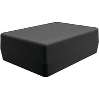 Serpac Enclosure, Clamshell, Handheld, ABS, UL94HB, Black, 2.831x2.081x0.93 In, C-Series