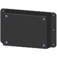 Serpac ENCLOSURE;MOUNTING FLANGE;ABS PLASTIC;4.38LX3.257WX1.110H IN; BLACK