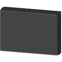 Serpac Enclosure, Box-Lid, Desktop, ABS, UL94HB, Black, 6.88x4.88x1.5 In, IP40, S Series