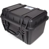 Serpac Protective Equipment Case, 15.0"x12.1"x9.6", W/o Foam, Black